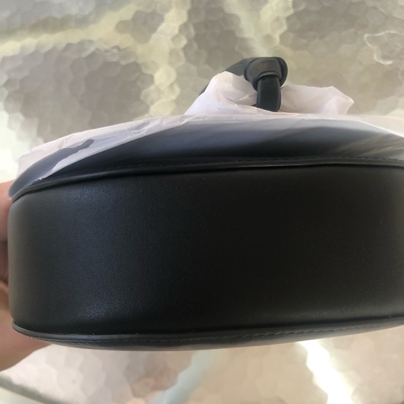 NWT $348 TORY BURCH MILLER SMALL LEATHER SADDLEBAG - Picture 14 of 14